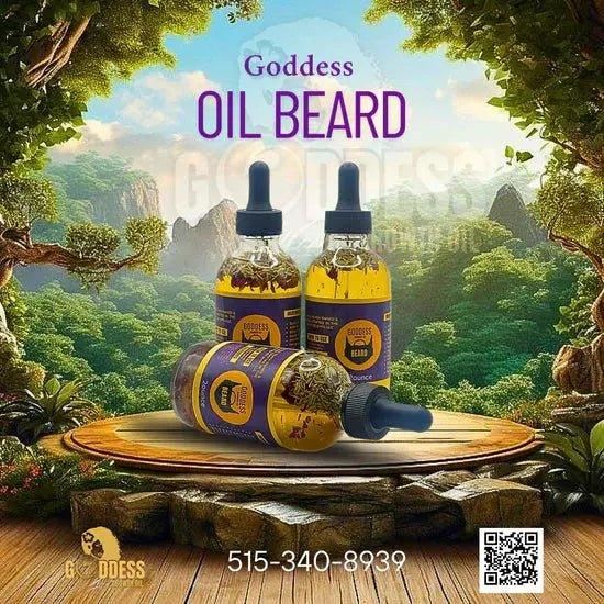Goddess Beard Oil – Nourish, Soften & Promote Growth - Goddesshairandskin