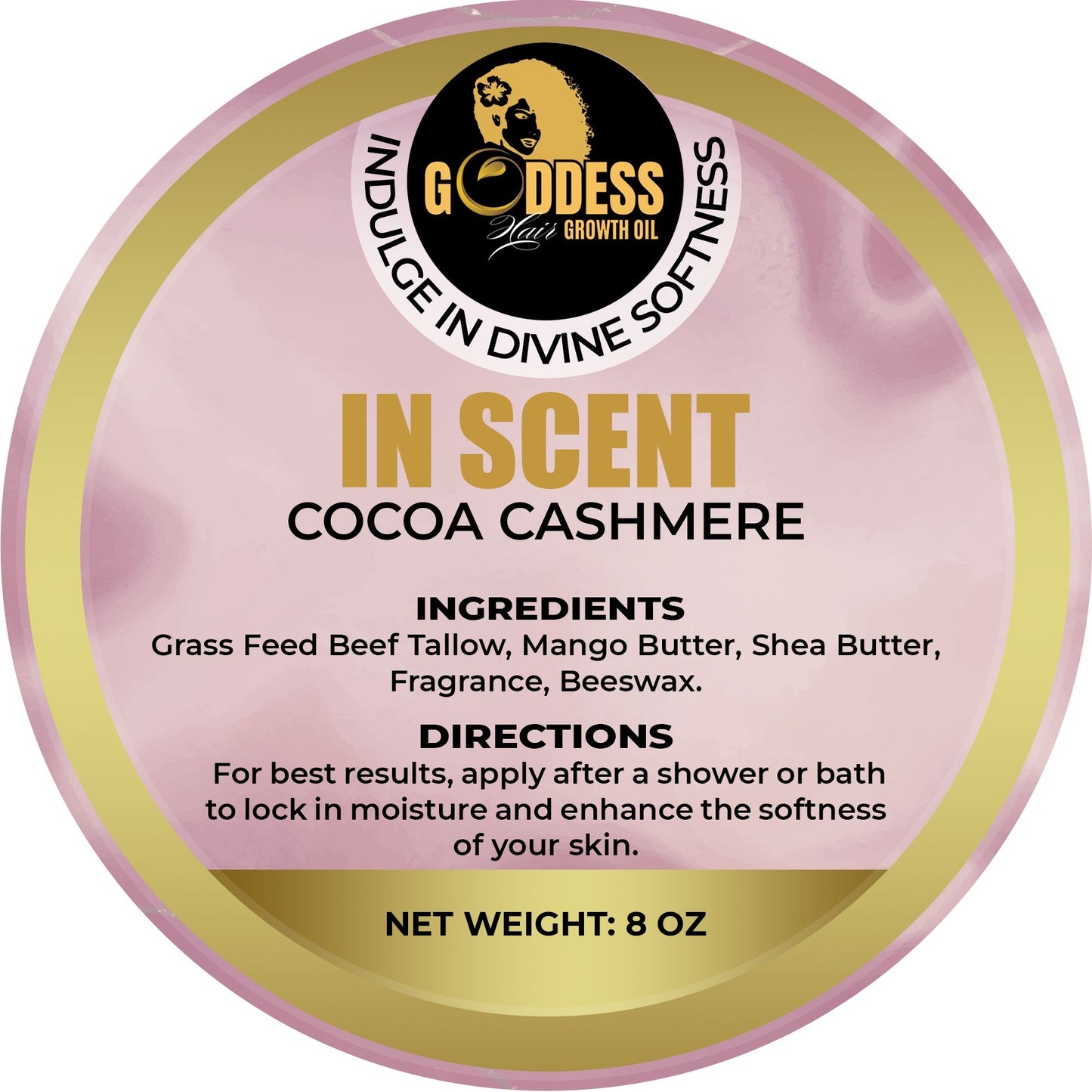 Goddess cocoa cashmere body butter - Goddesshairandskin