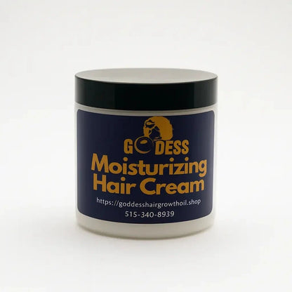 Goddess Moisturizing Hair Cream – Hydrate, Smooth & Protect - Goddesshairandskin