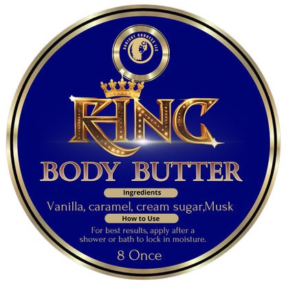 King Body Butter – Men’s Luxurious Moisture & Care - Goddesshairandskin