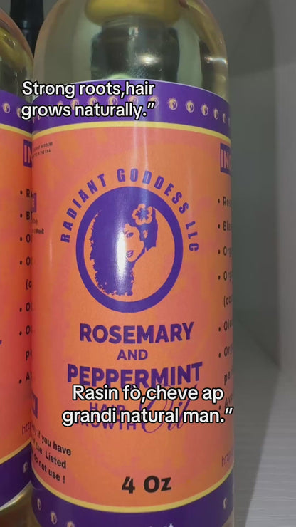Rosemary & Mint Hair Growth Oil