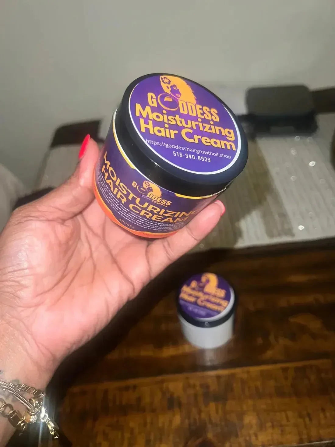Goddess Moisturizing Hair Cream – Hydrate, Smooth & Protect - Goddesshairandskin