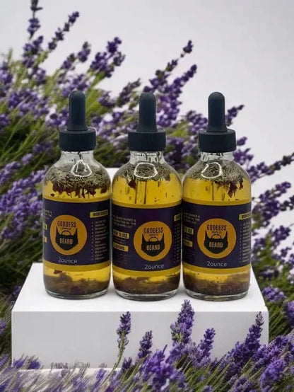 Goddess Beard Oil – Nourish, Soften & Promote Growth - Goddesshairandskin
