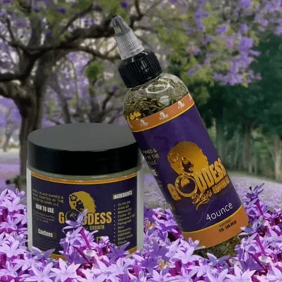 Pomade and Oil Set – Smooth, Nourish & Add Shine - Goddesshairandskin