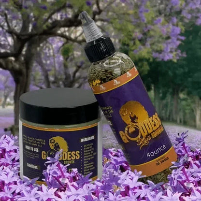 Pomade and Oil Set – Smooth, Nourish & Add Shine - Goddesshairandskin