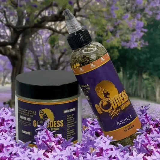 Pomade and Oil Set – Smooth, Nourish & Add Shine - Goddesshairandskin